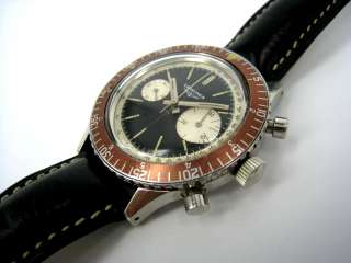 RARE 1960s Longines 30CH Flyback Diver Chronograph Watch  