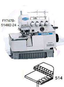 Yamata FY747A 4Thread Safety Stitch Industrial Overlock  