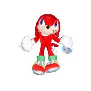  Sonic X the Hedgehog  Knuckles 10 Plush Figure Doll Toy Toys