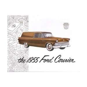   : 1955 FORD COURIER Sales Brochure Literature Book Piece: Automotive