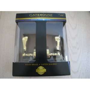  Gatehouse Bed and Bath Solid Brass Door Levers: Home 