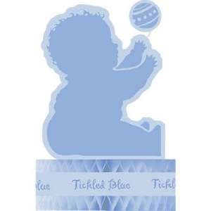  Tickled Blue Baby Shower Table Centerpiece: Health 
