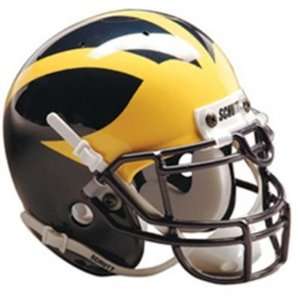   Wolverines Authentic Mini Football Helmet   Basketball NCAA Novelty