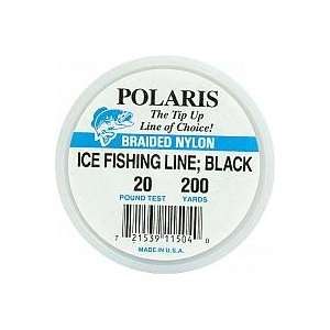  200YD ICE FISHING LINE 20,BLK: Health & Personal Care