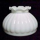 White Milk Glass 6 in Astral Lamp Hanging Light Shade  