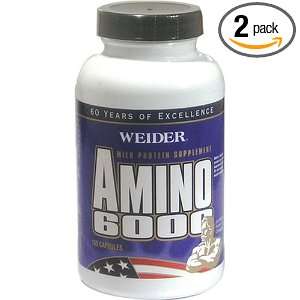  Weider Amino 6000 100c, Bottle (Pack of 2) Health 