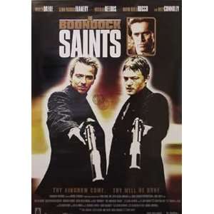  Boondock Saints Willem Dafoe Guns One Sheet Movie Poster 