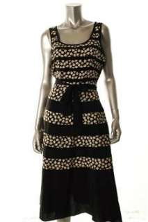 DKNY NEW Black Versatile Dress Silk Sale S  
