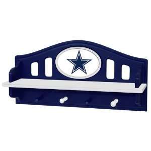  Dallas Cowboys Kids Wall Shelf Coat Rack: Sports 
