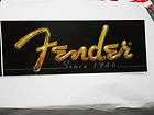 FENDER Musical Instruments bumper or case decal   new, never sold 