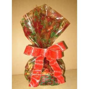 DELUXE 36 Piece Holiday Christmas Biscotti Basket:  Grocery 