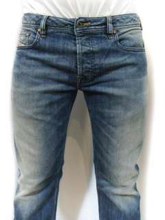 New DIESEL Brand Mens Zatiny 880K Stretch Bootcut Made in Italy Jeans 