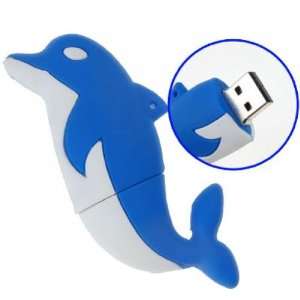  4G USB 2.0 Dolphin Flash Memory Drive: Computers 