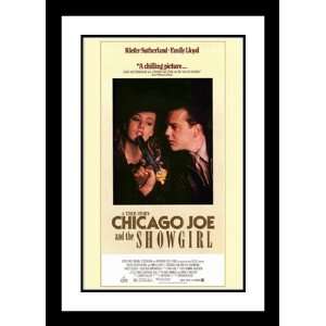 Chicago Joe and the Showgirl 32x45 Framed and Double Matted Movie 