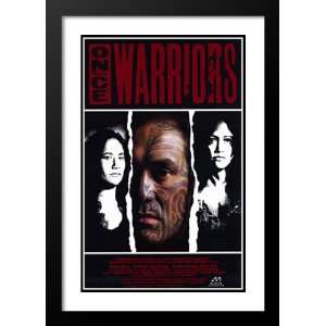 Once Were Warriors 20x26 Framed and Double Matted Movie Poster   Style 