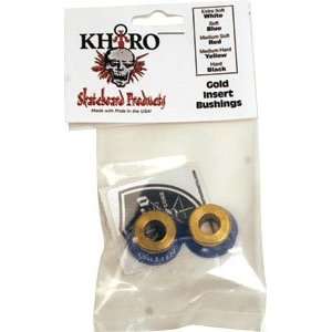  Khiro Gold Insert Bushing Set 85a Soft Blue: Sports 