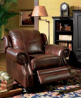 Tri tone Dark Brown Leather 3 Pc Sofa Set  