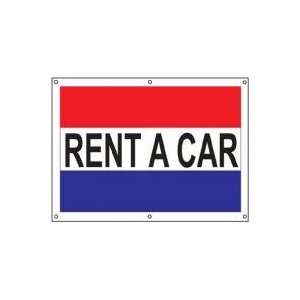    NEOPlex 2 x 3 Business Banner Sign   Rent A Car