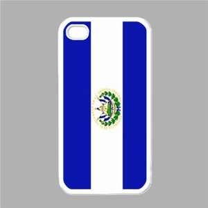  El Salvador Flag White Iphone 4   Iphone 4s Case Office 
