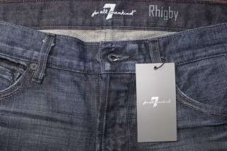 NEW MEN SEVEN 7 FOR ALL MANKIND ☠ RHIGBY SKINNY JEANS *34  