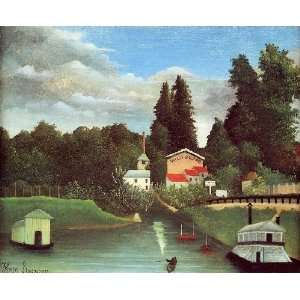    The Mill at Alfort, by Rousseau Henri Le Douanier