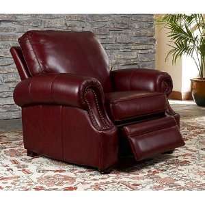  Newcastle Leather Sofa Club Chair Recliner: Home & Kitchen
