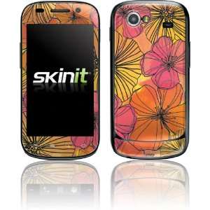  California Watercolor Flowers skin for Samsung Nexus S 4G 