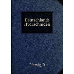  Deutschlands Hydrachniden R Piersig Books