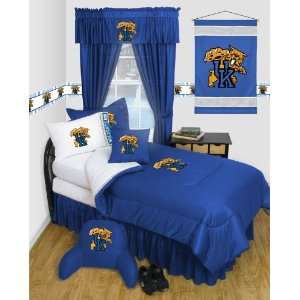   Room Comforter   Kentucky Wildcats NCAA /Color Bright Blue Size Twin