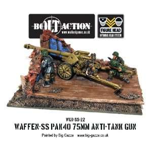  Bolt Action 28mm Waffen SS PAK 40: Toys & Games