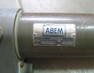 ABEM 5343 Ground Conductivity Meter penetrating radar probe GPR  