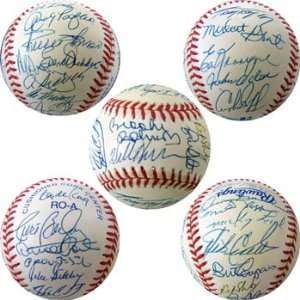 Joe DiMaggio Autographed Ball   Legends Game:  Sports 