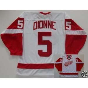  Marcel Dionne Detroit Red Wings Rookie Jersey Rare #5   X 