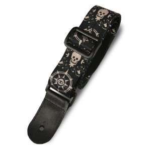  Paper Jamz Guitar Straps   Skull and Compass: Toys & Games