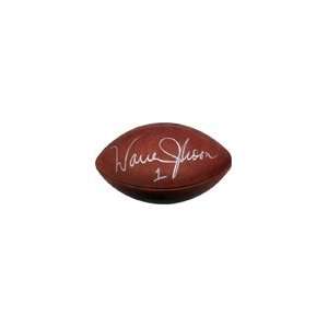  Warren Moon Autographed Football