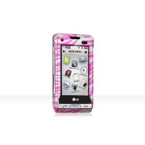  LG Dare VX 9700 Magenta Zebra Design Snap On Case Cover 