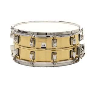   Taye Drums BS1465 14 x 6.5 Inch Brass Snare Drum Musical Instruments