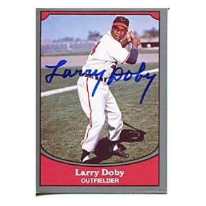  Larry Doby Autographed / Signed 1990 Pacific Card: Sports 