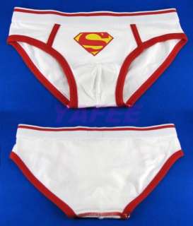 Superman Underwear Mens Cotton Brief pouch shorts  