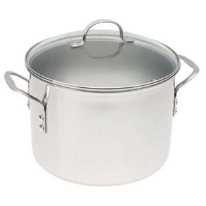 Calphalon Triply Stainless 12 Quart Saucepot with Glass Lid:  