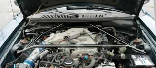 99 04 Mustang V6 3.8 CHROME Strut Tower Engine Brace  