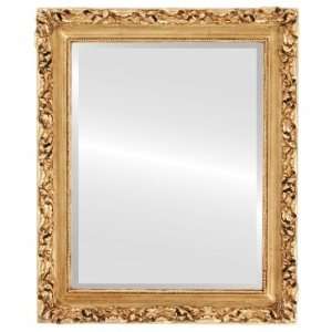    Rome Rectangle in Gold Leaf Mirror and Frame