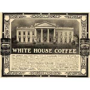  White House Coffee Dwinell Wright   Original Print Ad