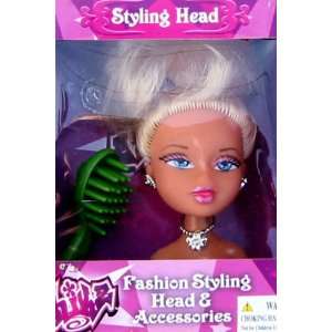  Chikz Fashion Styling Head and Accessories: Toys & Games
