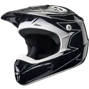  Fox Racing Fox V 1 Whitewall Helmet Youth SM Black: Sports 