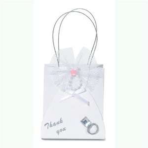 Wedding Dress Thank You Favor Bags (12 count):  Home 
