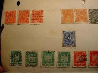   EXCITING VALUABLE GERMANY STAMP COLLECTION ON PAGES  