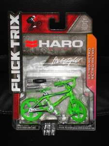 Flick Trix finger bike HARO FREESTYLER green NEW  