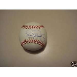 Autographed Dennis Eckersley Ball   Indians Red Sox Official 