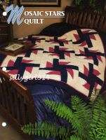MOSAIC STARS~Annies Crochet Quilt PATTERN~OOP  